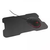 Gaming miška Omega VARR 3200dpi LED + podloga
