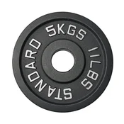 Kubisport Nadomestni disk iz posebnega litega železa 5 kg - premer odprtine 50 mm