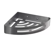 SMART kotna polica za tuš kabino, 210x45x210mm, kovinska pištola - Kovinska pištola - 210x45x210 mm - Gedy - SMART - 24 - Iz nerjavečega jekla - 210 - Polica: vogal - Krožni - 210 - 45 - 210 - 14