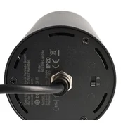 Deko-Light LED-visoka svetilka, 3-fazna, 20 W, črna - Hodnik - Sodobni - črna (RAL 9005) - Kovina