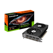 Graficka karta GIGABYTE RTX 4060 GV-N4060D6-8GD NVD/8GB/GDDR6/128bit/crna