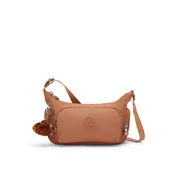 KIPLING Torba za čez ramo Gabbette pikčasto rjava