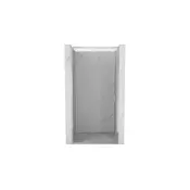 Mexen Exo drsna tuš vrata 95 cm, prozorna, krom - 8151-095-000-01-00