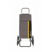 Nakupovalni voziček s 6 kolesi Kangaroo Tweed Logic Rd6, siv