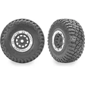 Traxxas kolo 1.4, siv platišče, pnevmatika BFG Mud-Terrain (2)