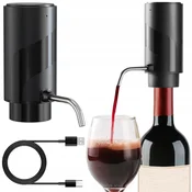 Verkgroup Električni aku. dozirnik za vino prezračevalnik in točilnik USB črn