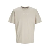 JACK & JONES Majica JPRBLUARCHIE  kit / rdeča / bela