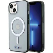BMW BMHMP15SHCRS iPhone 15 6.1 transparent hardcase Silver Ring MagSafe (BMHMP15SHCRS)