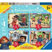 Ravensburger - Puzzle 4 proti 1 v Paddingtonu - 1 - 39 kosov