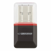 Esperanza EA134 crni čitač MicroSD kartica EA134K
