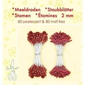 Leane Creatief Flower Pistil Prašniki Red