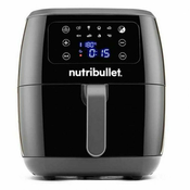 NutriBullet XXL Digital Air Fryer, Friteza na vruci zrak, 7 L, Jednostruko, Crno, Dodir, Samostojeci
