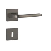 Vratno okovje MP - VIVA - HR SQ6 (T - Titanium), klika-klika, Brez spodnje rozete, MP T (titan)