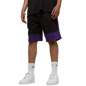 New Era Kratke Hlače Nba Colour Block Short Lakers Los Angel Muški Odjeća Kratke hlače 60416375 Crna