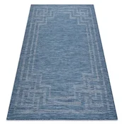eoshop Preproga SISAL PATIO 3071 Grška ravna vez temno modra/bež ( - Velikost: 155x220 cm)