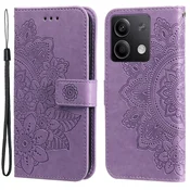 GS Ovitek za Xiaomi Redmi Note 13 5G, Mandala, vijoličen