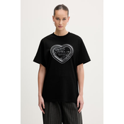 HUGO Blue ženska bombažna Vintage Tee_B_8