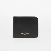 Denarnica FRED PERRY Smooth Leather Billfold Wallet Black Universal
