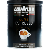 Lavazza Espresso 100% Arabica 250 g dóza, mletá káva