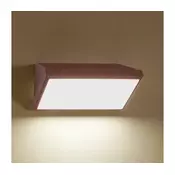 Brilagi - LED RGBW spoljašnje zidno svetlo TRIANGLE 1xE27/15W/230V braon IP65