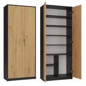 shumee Oliv 2D ANTRACIT ARTISAN polica