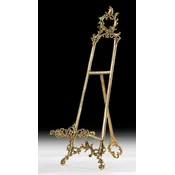 Casa Padrino luxury baroque mirror holder gold 36 x H. 110 cm - Magnificent baroque style bronze mirror stand - Baroque decorative accessories - Baroque interior - Baroque furniture