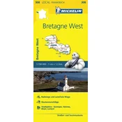 Michelin Karte Bretagne West