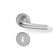 Okovje za vrata ACT Anna R PK (F9), klika-klika, WC ključ, AC-T F9 (aluminij, nerjavno jeklo)