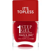 Nails Inc. It’s Topless gel lak za nohte za dolgoobstojen učinek odtenek Kendall 14 ml
