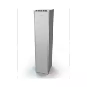 Garderobna omara 400 mm s pregrado Enojna