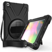 GS Ovitek za Samsung Galaxy Tab A8 8 2019, ovitek v obliki črke X, črn