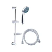 Viking Veliki tuš set (630305) veliki tuš set, glava s 3 funkcije, držač za tuš, crijevo 150 cm, držač za sapun, šipka