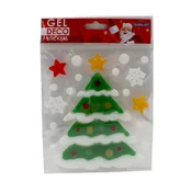 Božična Gel Deco nalepka 15x15, različne vrste