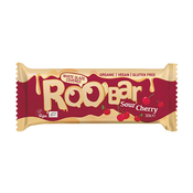 BIO Roobar veganska pločica – višnja & bijela glazura, 30 g