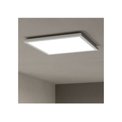 Eglo 901461 - LED Zatemnitvena zunanja svetilka ROVITO-R 17,6W/230V 39x39 cm IP44 bela + Daljinski upravljalnik