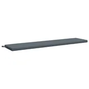 Vidaxl Blazina za klop SOEST 100% poliester Modra 180 x 40 x 5 cm