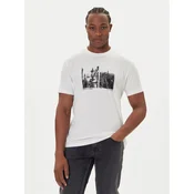 Bombažna kratka majica Armani Exchange moška, bela barva, XM001461 AF10358
