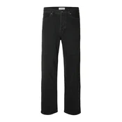 SELECTED Kavbojke črn denim