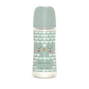 Suavinex - Steklenička za hranjenje 360ml, Feather Zelena