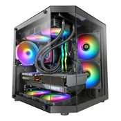 Tacens Mars Gaming MC-3TLITE Mini Tower Črna