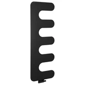 EVOLLA kopalniški radiator 490x1390 mm, črna mat - Črna mat barva - 490x1390 mm - Sapho - SAMILLA & EVOLLA - 24 - Jeklo - Oblikovanje - Oblikovanje - 490 - 1390 - 0.65 - 14