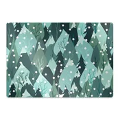 Decormat Podloga za stol Frosty mountains 140x100 cm 2 cm