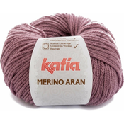 Katia Merino Aran 85 Dark Mauve Pletilna preja