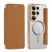 Etui SmartMag Book z Magsafe tehnologijo in RFID denarnico za Samsung Galaxy S26 Ultra - brown