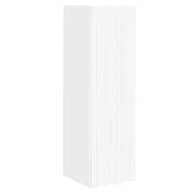 Vidaxl TV stenska omara Bela 30 x 31 x 100 cm Konstruiran les