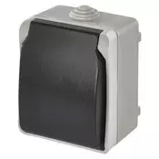 Vtičnica 16A/250V IP44 schuko