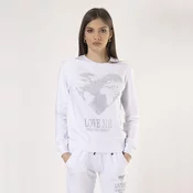SCERVINO STREET Ženski duks Love Me beli