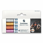 Set metalnih markera Schneider Paint-It - 011, 2.0 mm, 4 boje