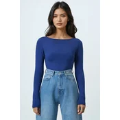 Trend Alacati Stili Ženska bluza Alc-X14395, Tamnoplava