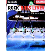 SANTERRE:ROCK BASS LINES +CD